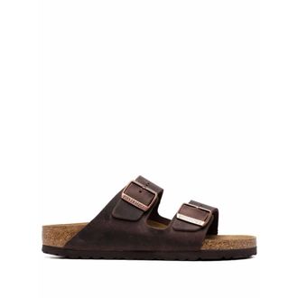 Birkenstock Arizona Narrow Fit - female - Birkenstock - Sliders - Brown - 10 UK - Shoes
