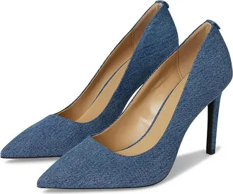 Michael Kors Alina Flex High Pump Womens Shoes Union Wash : 5.5 M, Textile