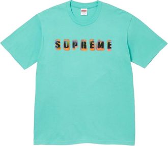 SUPREME Stencil T-shirt - Blauw