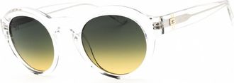 Guess Grey/Green Gradient Oval Mens Sunglasses GU00205 26W 49