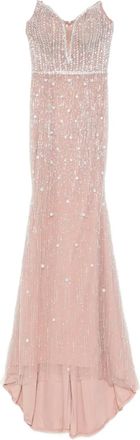 Holland & Holland Abito lungo con decorazione - Rosa