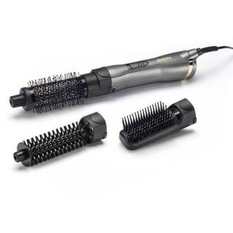 BaByliss Brosse Soufflante Titanium Gold - Babyliss - As85te - Para Un Peinado Y Alisado Natural