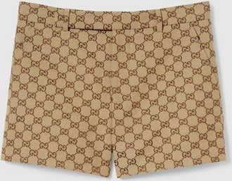 Gucci GG Canvas Short, Brown