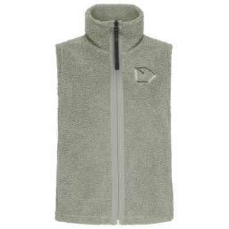 Didriksons 1913 Kiana Vest Fleecegilet f&uuml;r Damen | oliv/grau