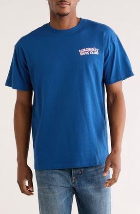 Billionaire Boys Club Flyer Cotton Graphic T-Shirt in Navy Peony at Nordstrom Rack, Size Xxx-Large