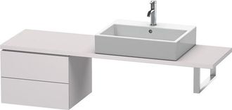 Duravit Armario Consola Bajo L-cube 520x477x400mm Blanco Lila Satinado