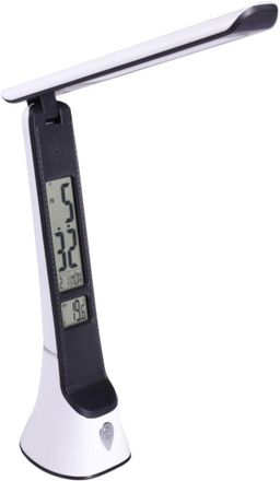OEM L&aacute;mpara Escritorio Led Con Carga Usb Y Bater&iacute;a, 5w, 3 Tonos De Luz, Intensidad Regulable, Alarma, Calendario Y Reloj. L&aacute;mparas Mesita De Noche, Luz De
