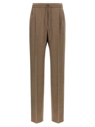 Max Mara Gray Cashmere Casual Womens Pants