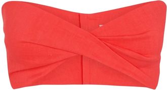 Cortana Aman Top - Dames - Tops zonder mouwen - Rood - M - Hennep - Tops