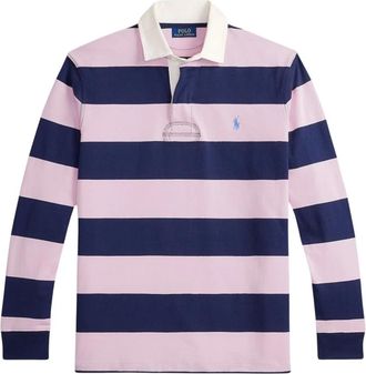 Ralph Lauren The Iconic Rugby Shirt - Dames - Tops - Veelkleurig - Maat: XS Katoen