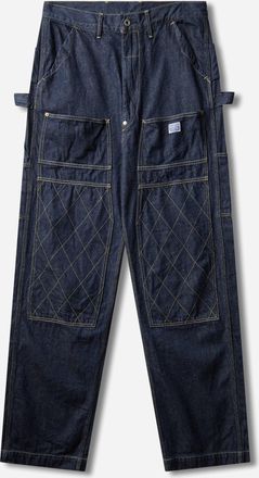 KAPITAL Men s 11.5oz Denim Lumber Pants Indigo