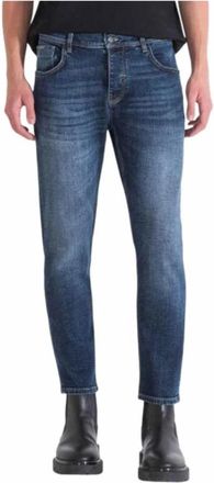 Antony Morato Slim Fit Katoenen Broek Argon - Heren - Slim Fit Jeans - Blauw - W29 - Katoen - Jeans