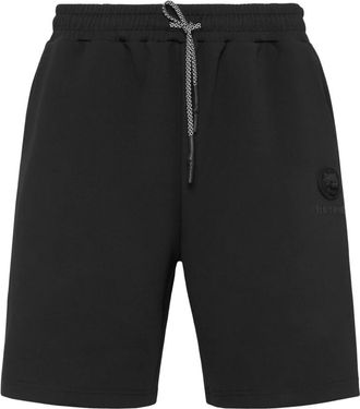 Plein Sport Sport Shorts Scratch - Heren - Korte sportbroeken - Zwart - 5XL - Katoen - Fitness