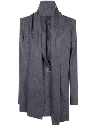 Toteme Viscose Wool Scarf Blazer