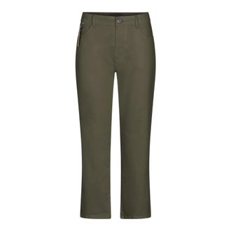 C.Ro Donna, Pantaloni, Verde, 2Xl, new