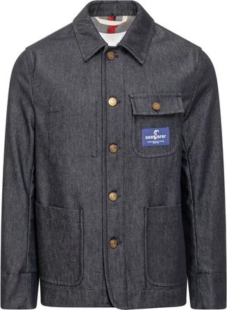 Seafarer Morrison Jacket - Heren - Spijkerjassen - Blauw - L - Denim - Jassen