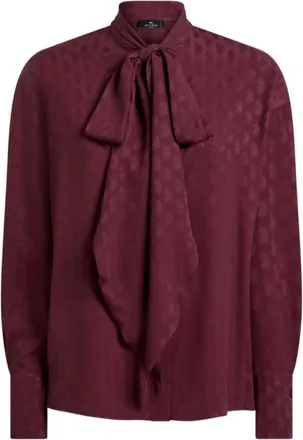 Etro Shirts - female - Etro - Shirts - Red - M - Blouses & Shirts