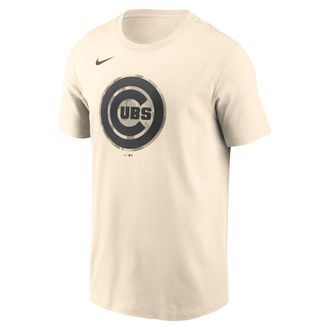 Nike Chicago Cubs Camo Nike Mens MLB T-Shirt in Brown | N19915AEJ-40U