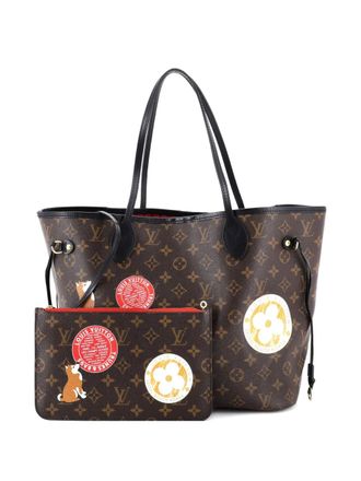 Louis Vuitton Neverfull NM My World Tour Monogram Canvas MM tote bag - Brown