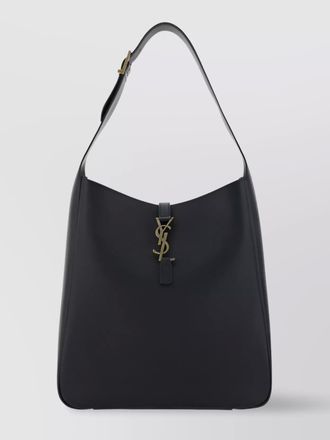 Saint Laurent le 5 &agrave; 7 large leather shoulder bag