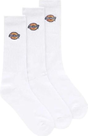Dickies Valley Grove Sokken 3-Pack - unisex - Sokken - Wit - XL - Katoen - Ondergoed