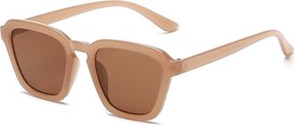 Generic Mens Driving Sports Sunglasses Outdoor Womens Driving Vacation Sun Glasses(Brown)