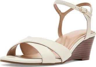 Easy Spirit Noya Womens Wedge Shoes Cream : 6.5 M (B), Leather