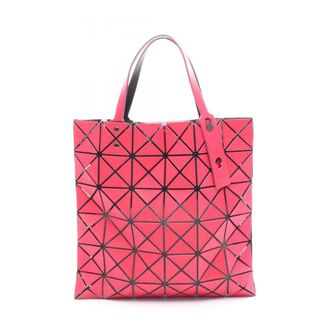 Issey Miyake Black Red Color Coated Canvas Tote Bag (Pre-Owned)