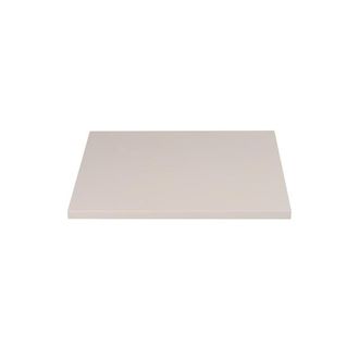 Saniclass Torino Wastafelblad - 60.5x46x2.5cm - solid surface - off-white