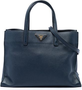 Prada Pre-owned Prada Saffiano Soft Triple Pocket Tote Ladies WOYGD8M5BHC3MVTR