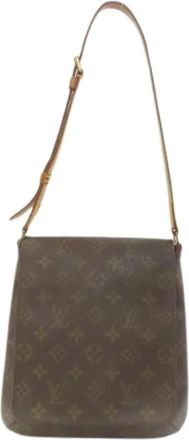 Louis Vuitton Pre-owned Monogram Schoudertas - Dames - Vintage Schoudertas - Bruin - ONE Size - Vintage