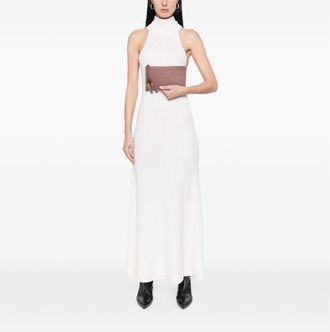 Gucci Womens Pre-owned Calfskin Bamboo Clutch - Rose Gold Leather - One Size