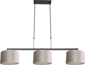 Steinhauer L&aacute;mpara Colgante - Stang - Negro - Metal Velours - Steinhauer