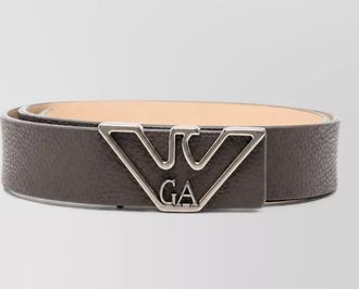 Emporio Armani logo belt