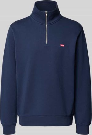 Levi's Regular Fit Troyer aus reiner Baumwolle in Marine, Größe XL