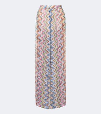 Missoni Zigzag wide-leg pants