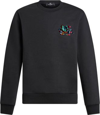 パーカー・フーディ Etro Grey Wool Sweater With Classic Crew Neck Design Cotton and Recycled Cashmere Crew Neck Top | EILEEN FISHER