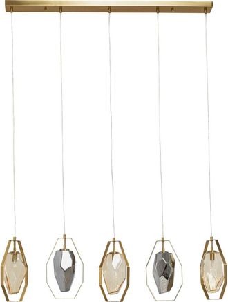 Kare Design Lámpara diamond fever dining latón 110cm