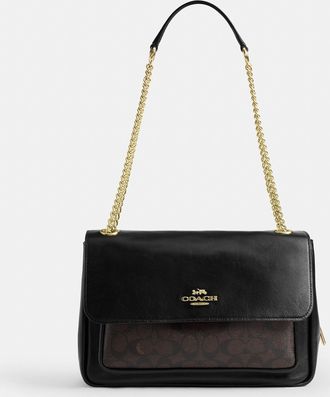 Coach Elodie Crossbody Bag In Signature Canvas