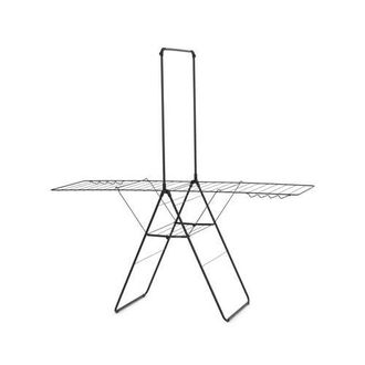 Brabantia droogrek HangOn met stang (25 m) Matt Black