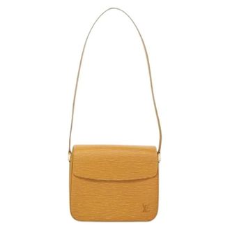 Louis Vuitton Pre-owned Shoulder Bags, female, Yellow, Size: ONE SIZE Pre-owned Shoulder Bag