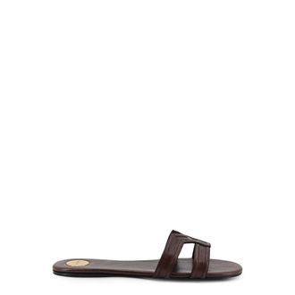 Saint Laurent Sliders, female, Brown, Size: 8 1/2 US Mabrouka Slides