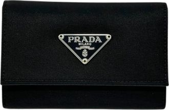 Prada Pre-owned Sleutelhanger - unisex - Vintage Accessoires - Zwart - ONE Size - Nylon - Vintage