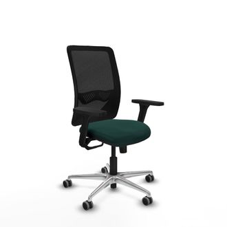 Piqueras y Crespo Silla De Oficina Piqueras Y Crespo Zulema Negro Cuero Sint&eacute;tico