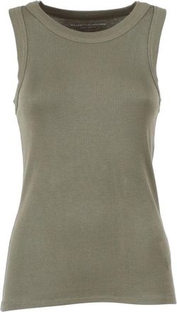 Majestic Filatures Top Jungle - Dames - Tops zonder mouwen - Groen - XL - Tops