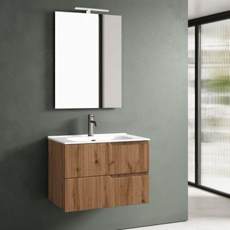 TFT Home Furniture Composizione 4 pezzi ZIP quercia