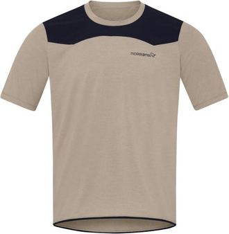 Norr&oslash;na Skibotn Equaliser Tech T-Shirt Velotrikot f&uuml;r Herren | beige