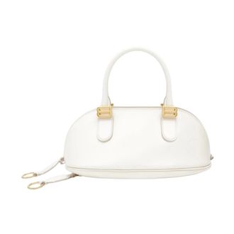 Balenciaga Bolero Bowling Bag Mini - female - Balenciaga - Handbags - Beige - ONE SIZE - Bags