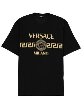 Versace T Shirt With Logo