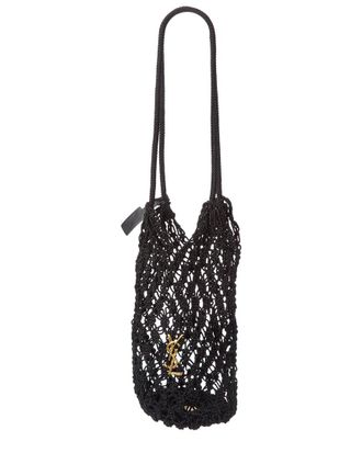 Saint Laurent Cassandre Large Crochet Tote